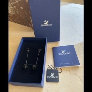 Swarovski Black Earrings